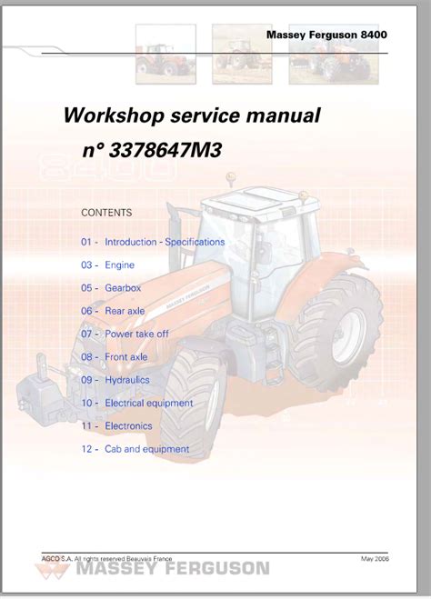Massey ferguson mf8400 tractor workshop service manual. - Fundamentals of electric circuits 5th edition solutions manual scribd.