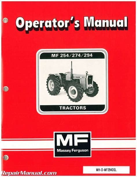 Massey ferguson operators manual mf to 30. - Manuale della pompa di iniezione di carburante jcb 3cx.
