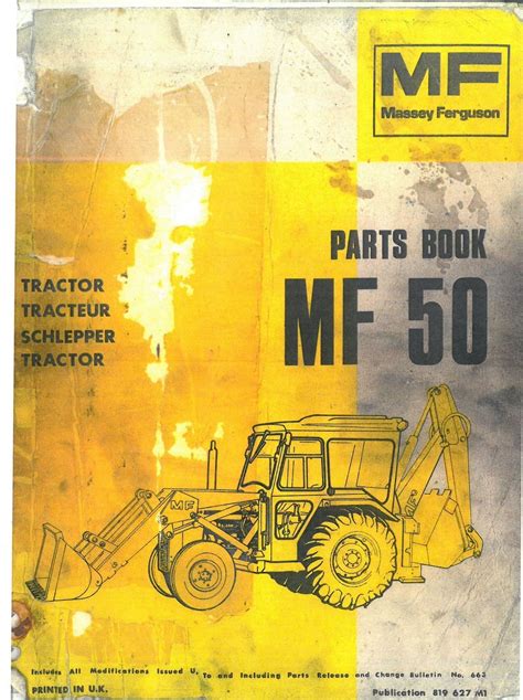 Massey ferguson tractor mf50b mf 50b series workshop manual. - Kubota kx41 manuale speciale in 2 parti.