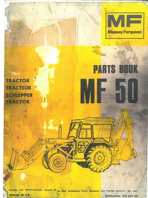 Massey ferguson tractor mf50b mf 50b workshop repair manual. - What s so amazing about grace participant s guide with.