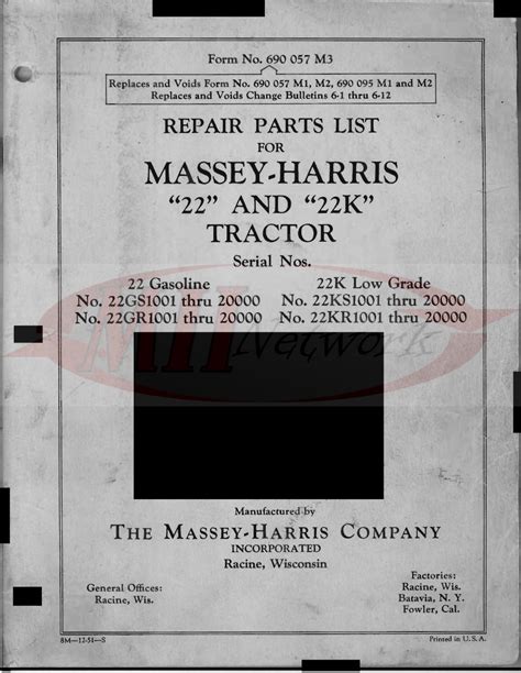 Massey harris 22 and 22k tractor parts manual 690057m3. - Johannes brahms, violinkonzert in d-dur op. 77.