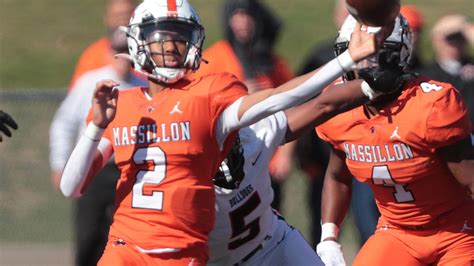 Massillon football score today. Massillon McKinley, 2 p.m. This article originally appeared on The Repository: Stark County, Greater Canton high school football Week 9 game scores Recommended Stories 