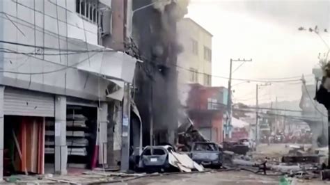 Massive blast in Dominican Republic kills at least 10