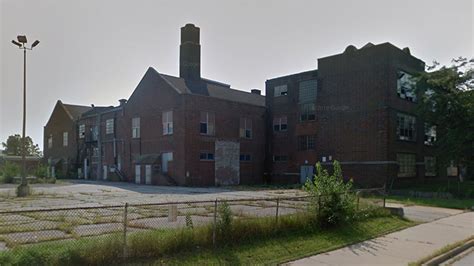 Massive fire at historic, abandoned Emerson High School in Gary