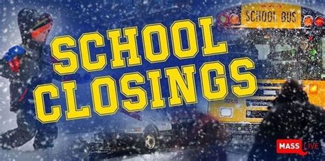 Michelle Williams | Michelle.Williams@MassLive.com. The following schools have announced closures or delays for Friday, March 2, due to major Nor'easter bringing hurricane and winter-storm ...