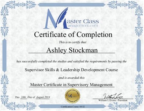 Master Certificate in Supervisory and HR Management MSU Online