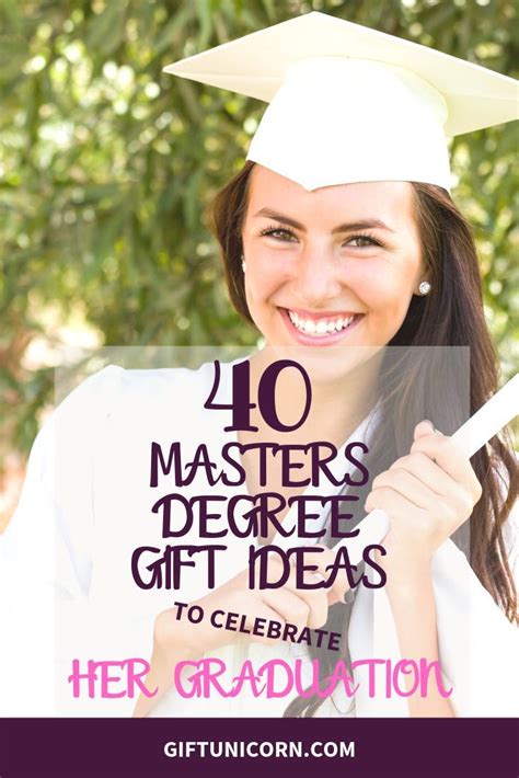 Master Degree Gifts For Her