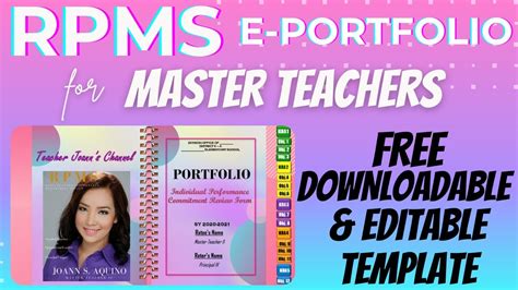 Master Teachers Free IPCRF - RPMS PowerPoint Template with