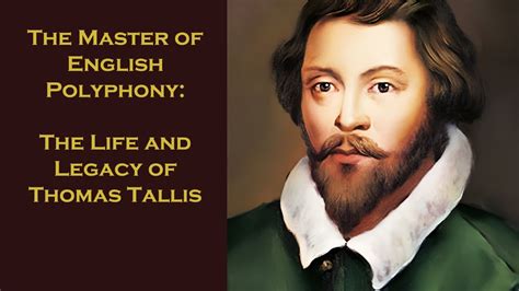Master and commander thomas tallis biography