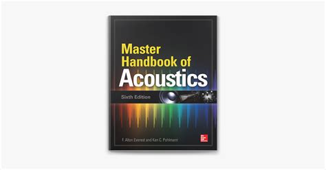 Master handbook of acoustics sixth edition 6th edition. - Symbole i obrazy w świecie sztuki.
