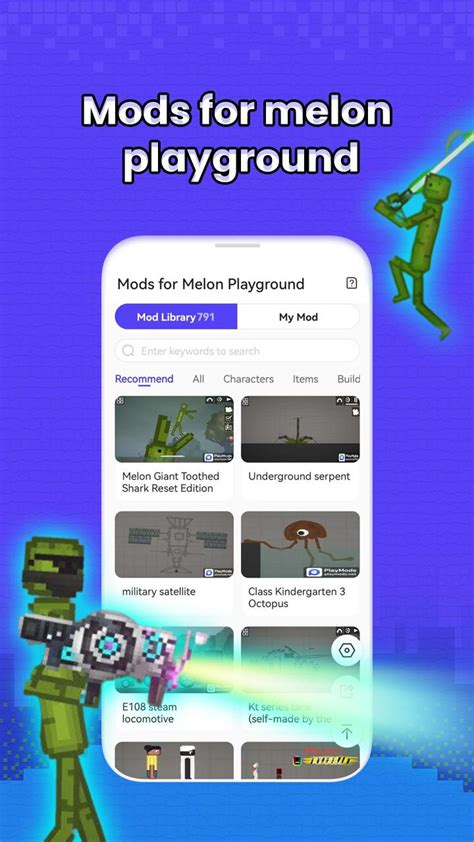 Master mod melon playground.  Mods are the user-generated content of Melon Sandbo...