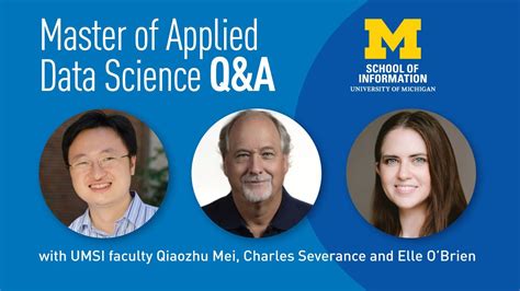 Become a data science leader with a degree from the #1 public research university in the U.S. Learn in-demand data science skills and how to apply them to real-world problems with the online Master of Applied Data Science (MADS) degree from the University of Michigan School of Information.. 