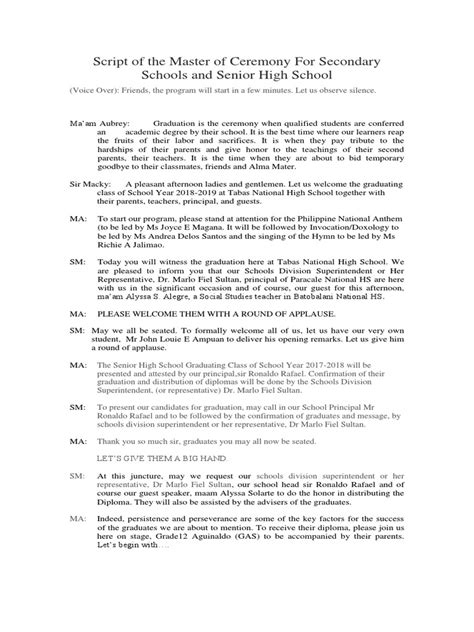 Master of ceremony script pdf in english. .  ...