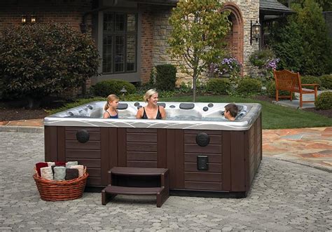 Master spa twilight series. Premium Hot Tub. The TS 8.2 model has repeatedly been named Consumers Digest’s “Best Buy” in the premium hot tub category! This spacious spa offers a variety of seating options for up to six people, including a deep reversed molded StressRelief™ Neck and Shoulder Seat, a contoured lounge, and dual Master Blaster™ Foot Therapy Systems. 