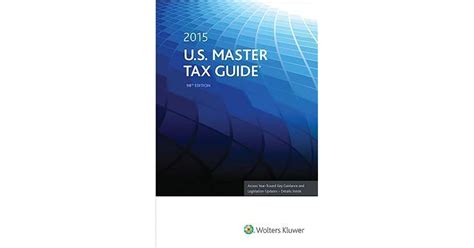 Master tax guide 52 edition 2015. - La guida allo studio cosc ​​1301 risponde.