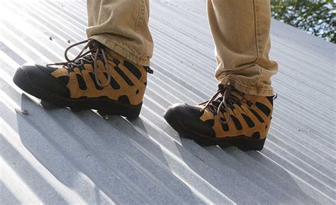 Master the Art of Metal Roofing with Specialized Footwear