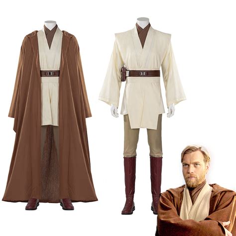 Master the Force with Obi-Wan Kenobi's Iconic White Robe