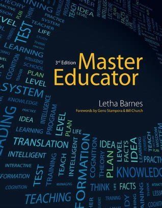 Full Download Master Educator By Letha Barnes