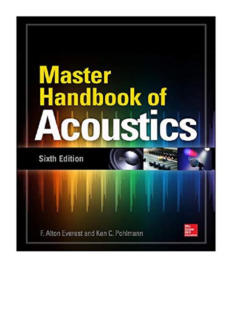 Full Download Master Handbook Of Acoustics Sixth Edition By F Alton Everest
