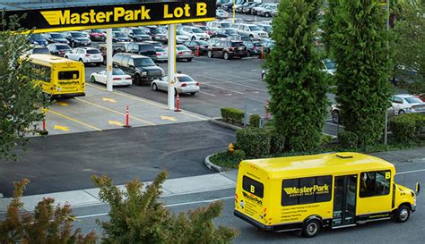 MasterPark Lot B Parking at Seattle Airport, SEA