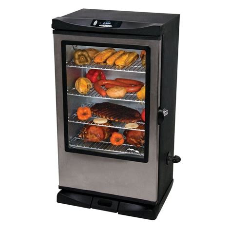 Experience the ultimate fusion of succulent smoked meats and delicious flavors with the Masterbuilt 40-inch Digital Electric Smoker. Featuring user-friendly features such as the digital control board, you can effortlessly designate your preferred smoking temperature and duration, leaving the vertical bbq smoker to handle the rest.