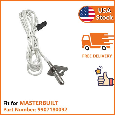 Masterbuilt temperature sensor location. Meat Barbecue High-Temperature RTD Temperature Probe Sensor, Replacement for Most Pit Boss 700 and 820 Series Wood Pellet Smoker Grills 4.6 out of 5 stars 198 1 offer from $10.99 