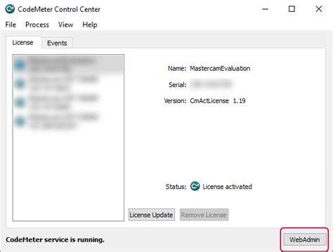 Mastercam codemeter.  Mastercam is a protected software and requires a license to r...