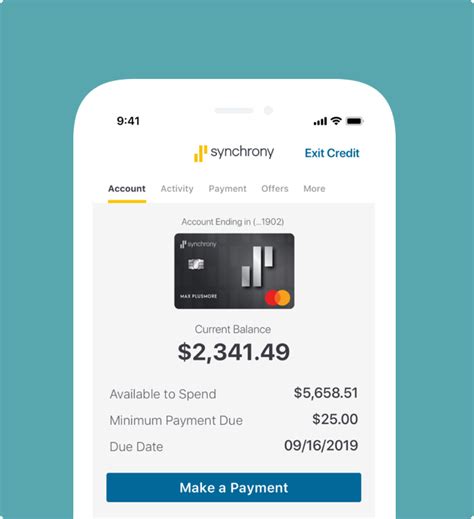 Mastercard synchrony bank login. Click “Register Now” and enter your account number and ZIP code to verify your credit card account. Choose your Synchrony Premier card username and password. The username must be between 6 and 40 characters, including special characters, but no spaces. The password must contain from 6 to 40 characters and have at least one letter … 