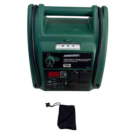 Masterforce portable power station manual.  A leader in power tool tech...