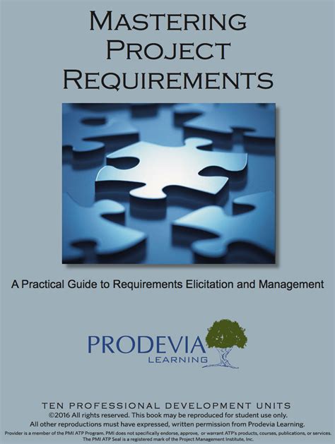 Mastering Project Requirements