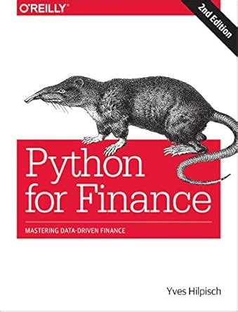 Mastering Python For Finance English Edition