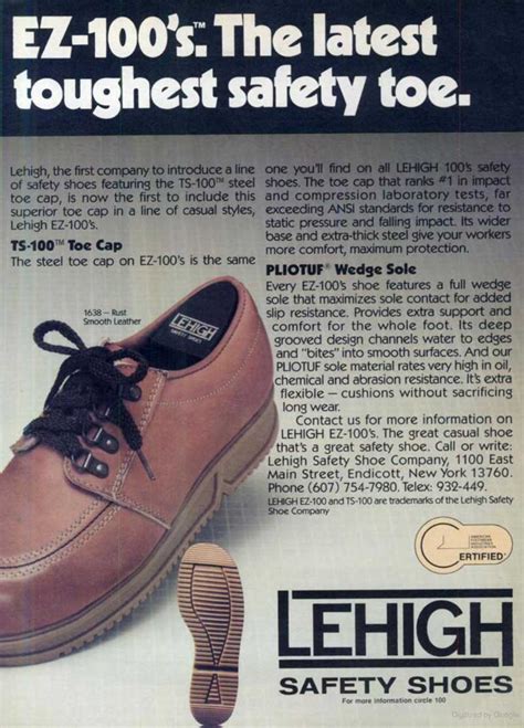 Mastering Workplace Safety with Lehigh's Custom-Fit Safety Shoes