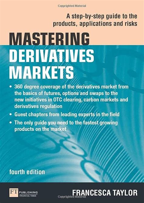 Mastering derivatives markets a step by step guide to the. - Thinking for a change program manual.
