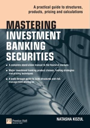 Mastering investment banking securities a practical guide to structures products pricing and calcu. - 160 manuale di riparazione del trattorino.