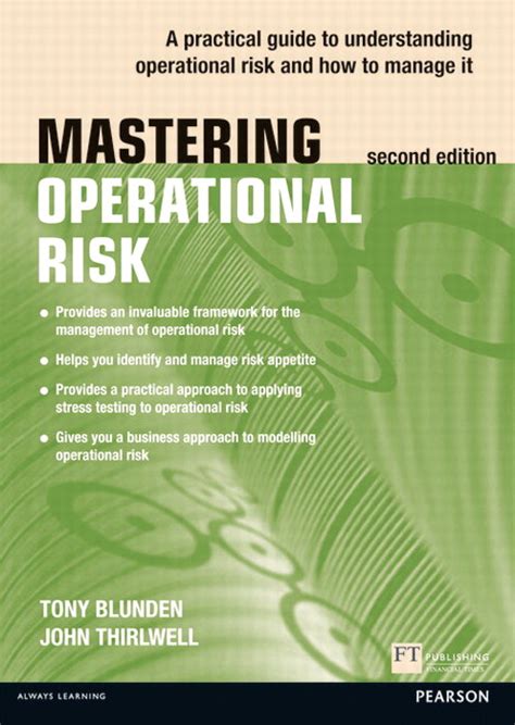 Mastering operational risk a practical guide to understanding operational risk and how to manage it mastering. - Guide d'étude pour accompagner la comptabilité financière avec le rapport annuel de la 5ème édition.