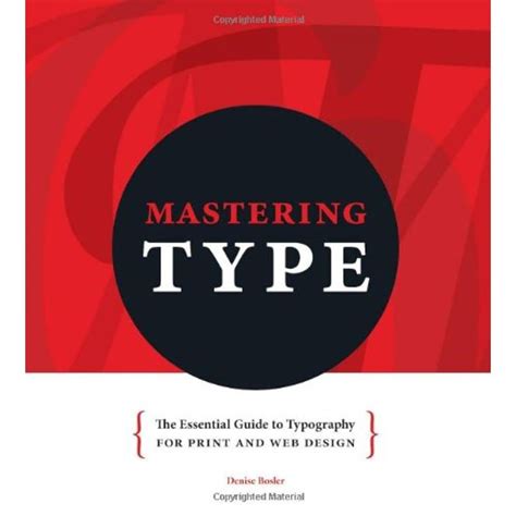 Mastering type the essential guide to typography for print and web design by bosler denise unknown edition. - Drummers guide to music theory by pete magadini.