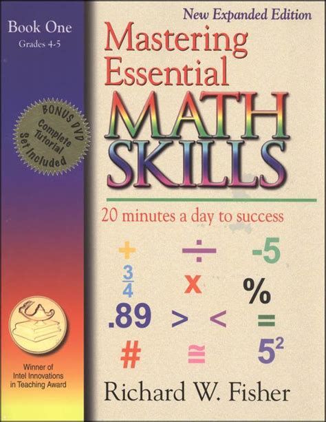 Read Online Mastering Essential Math Skills 20 Minutes A Day To Success Book One Grades 45 By Richard W Fisher
