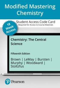 Masteringchemistry pearson access code. Buy Mastering Chemistry with Pearson eText - Standalone Access Code Card - for General Chemistry: Atoms First ... This includes all of the resources of MasteringChemistry in addition to Pearson eText content. The Mastering platform is the most effective and widely used online homework, tutorial, and assessment system for the … 