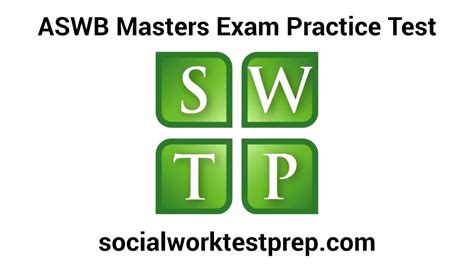 Masters exam. The ASWB Masters exam is comprised of 170 multiple-choice questions administered over four hours. Of those 170, 20 are unscored questions being tested by the ASWB for use in future exams. There's no way to know which questions are scored and which aren't, so treat every question like it counts. 