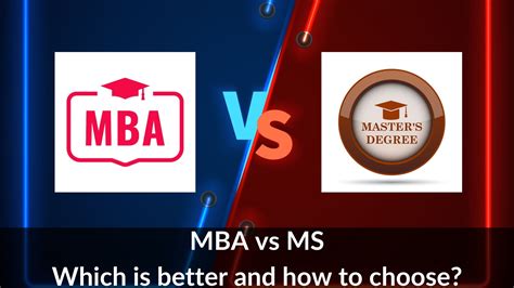 Masters vs mba. CA vs MBA: Know the differences-Looking at the present competitiveness, the importance of having a professional degree cannot be denied.On one hand, we have professional courses like Chartered Accountancy (CA), CS and on the other side, we have a postgraduate degree like Master of … 