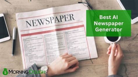 Masthead generator.  Click Generate to let the AI newspaper generator arrange mast...