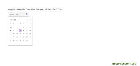 Mat datepicker format stackblitz. js, @angular/cdk, @angular/core, @angular/form...