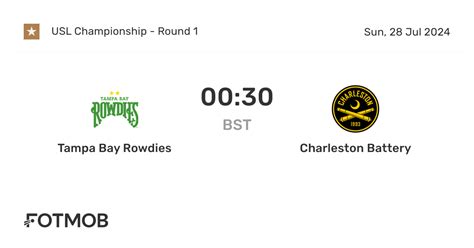 Match Preview: Rowdies vs Charleston - Tampa Bay Rowdies