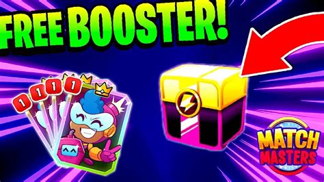 Mar 16, 2024 ... SMASH LIKE FOR FREE BOOSTER GIVEAWAY! WANT X3 OF YOUR FAVOURITE BOOSTER? Like + Subscribe + Comment for Free Coins! Play Match Masters Here: ....