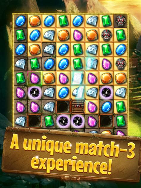 Match three games free. Match jewels on every square to destroy all the squares under the jewels. Then a magic candy will appear. Let the candy fall off the board to win. Sometimes, you have to free the jewels from chains or destroy walls to complete the level. On every level, you can get up to 3 stars. Next world unlocks, when you reach 160 stars in the previous … 