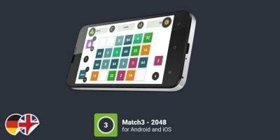 Match3 2048 Construct 2 Game Template by AndreasR Codester