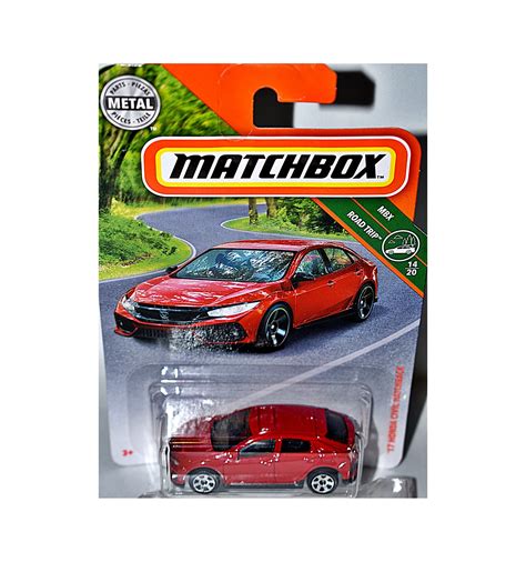 Matchbox 2024 Honda Civic Custom 1/64 Black Diecast Car