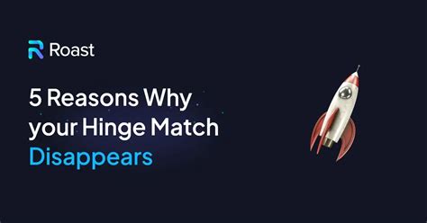 Cultural and religious differences can also lead to hinge match disappearing. If someone has been hurt before or is afraid of commitment they may be hesitant to continue relationships which can cause matches to disappear quickly. How to Avoid Hinge Match Disappearance. When it comes to hinge match disappearance, prevention is key.. 