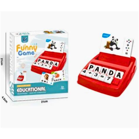 Matching Letters Game Math and English Learning Machine 2 in 1 Fun