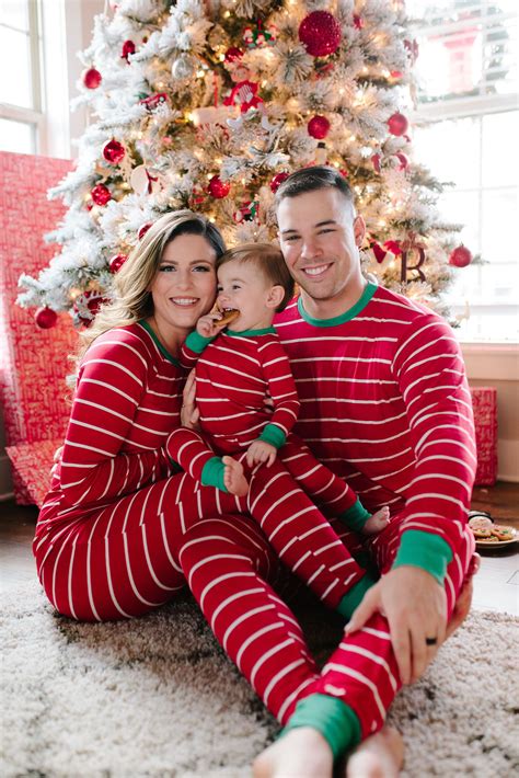 Matching family Christmas pajamas! Christmas family photoshoot